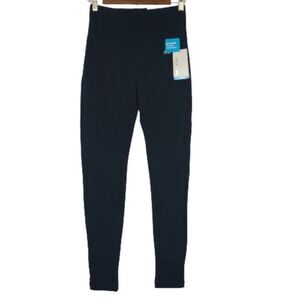 Marika Womens NWT Black Tummy Control Capri High Rise Leggings Size Small